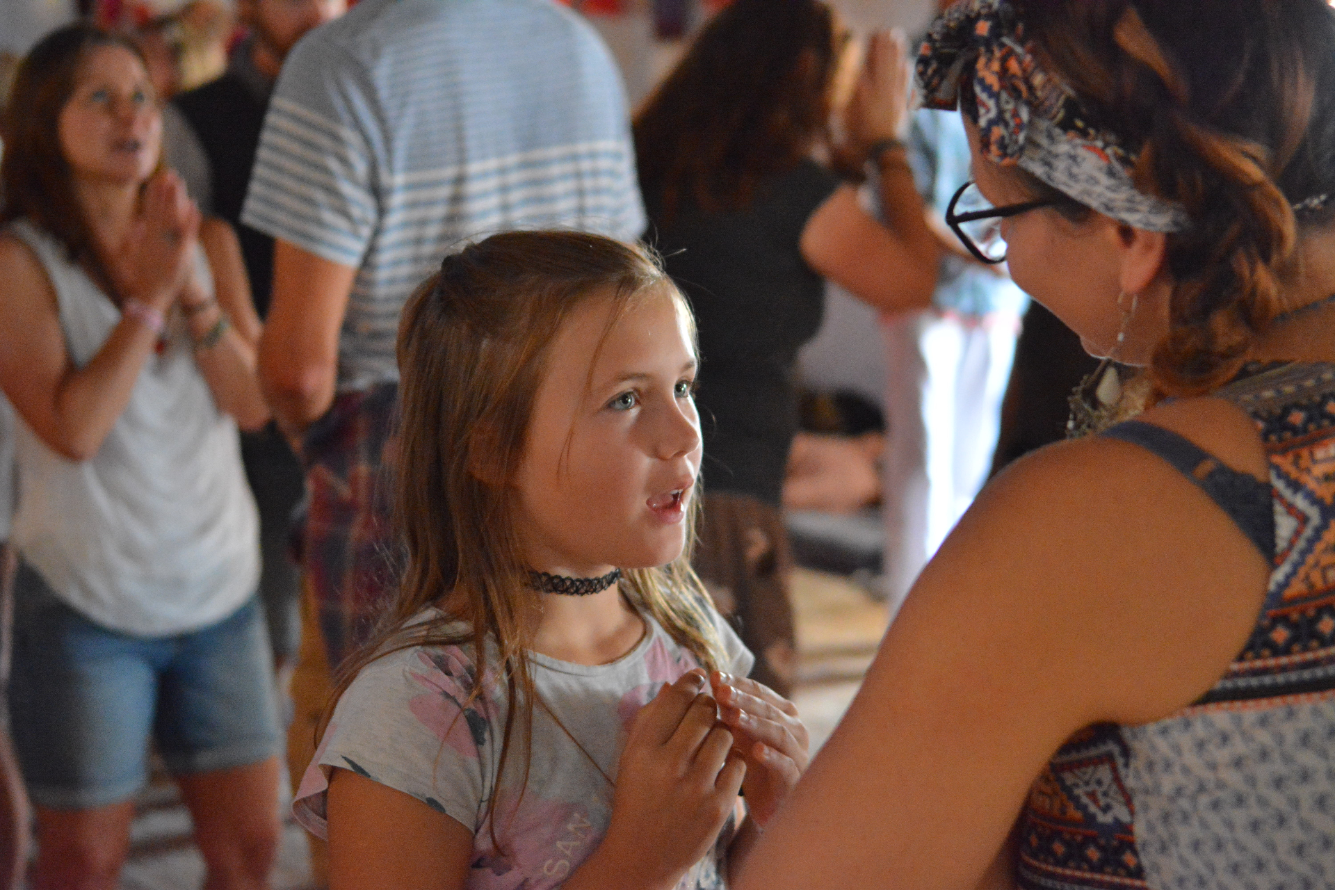 A Heart Meeting moment at the festival