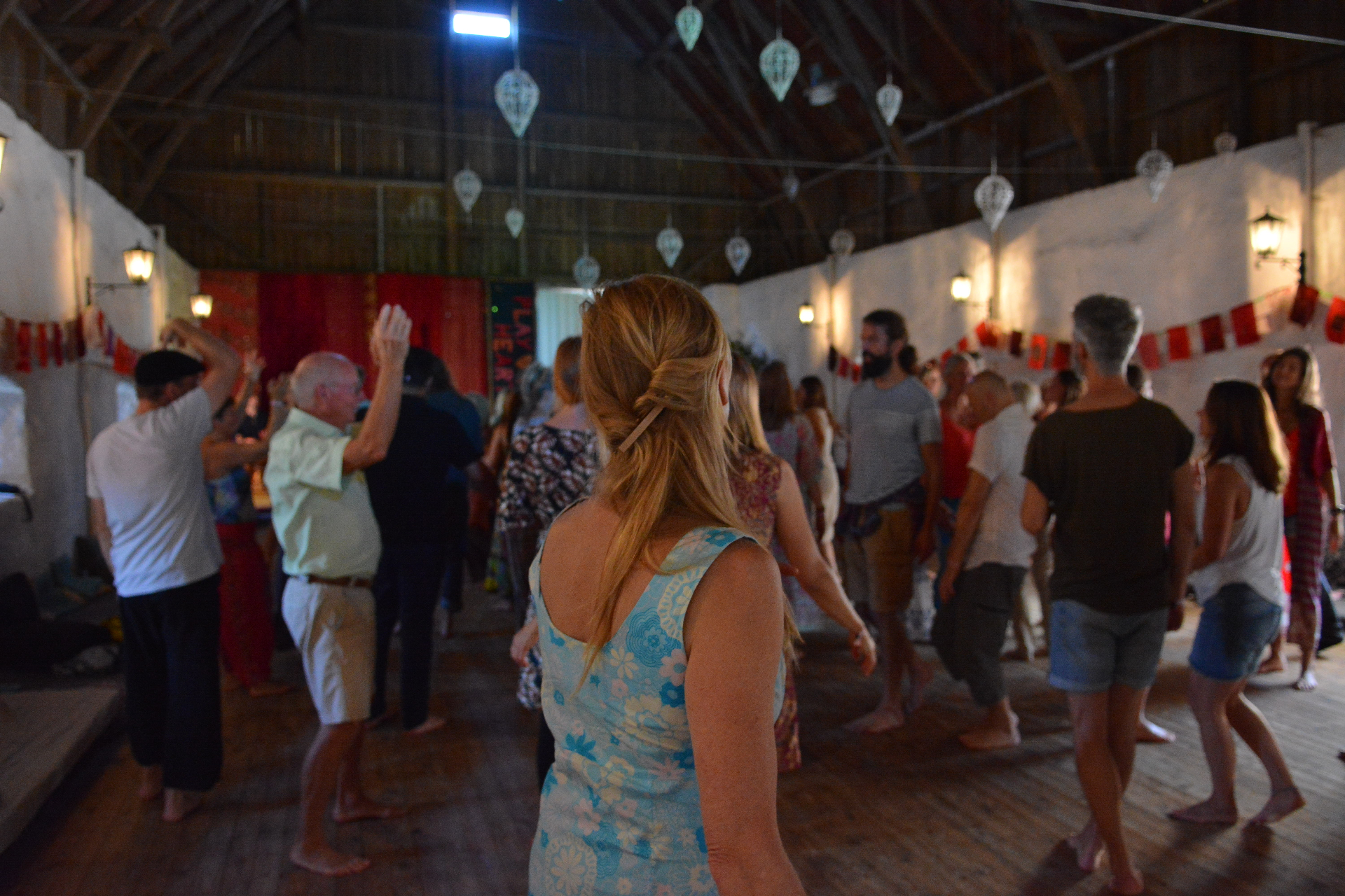 Getting to know new people through movement and music